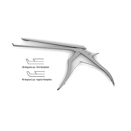 Bi-Color Ceramic Cut Micro Kerrison Detachable Rongeur
