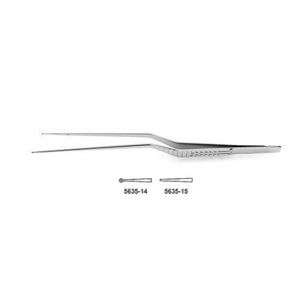 Bayonet-Style Micro Forceps – Flat Handle