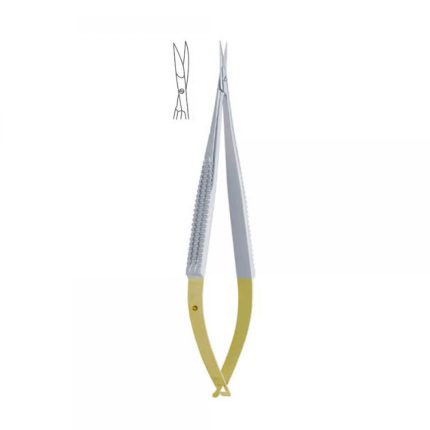 Micro Scissor 15cm (Curved) (T.C)
