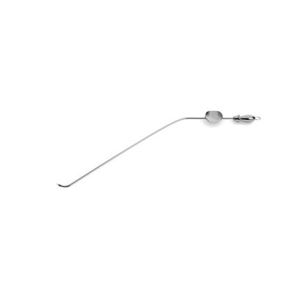 R-Type Atraumatic Suction Tube – Curved Up Tip