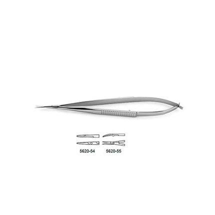 Micro Scissors – Flat Handle – Straight/Curved Tips