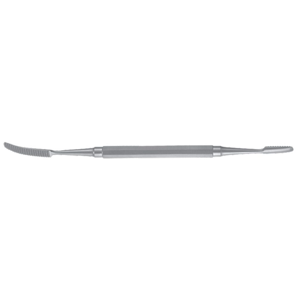 Double-Ended Large Small, Reverse Cut Miller Bone File