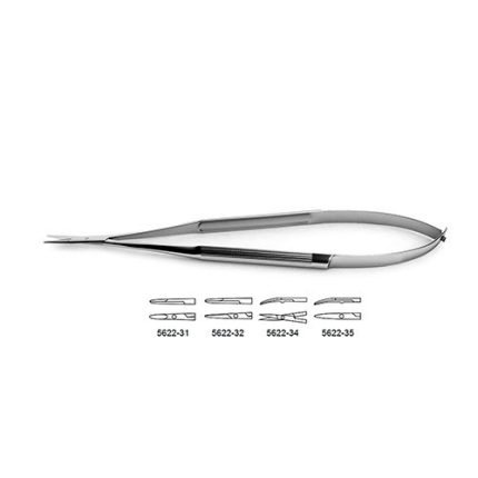 Micro Scissors – Round Handle – Straight/Curved Tips