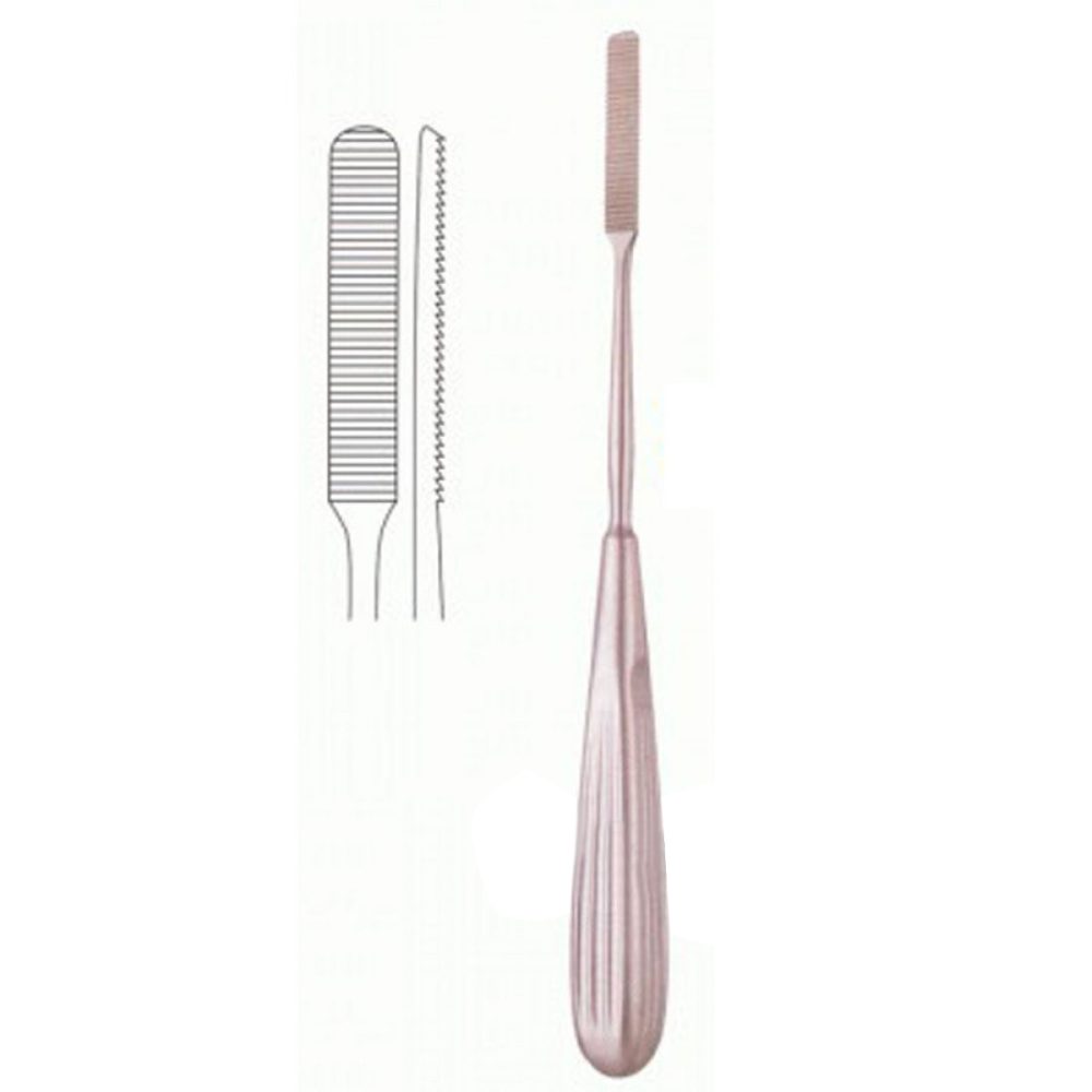 Straight Reverse Cut Barsky Nasal raspatories, 6-3/4″ (171mm) length, 8.5mm Wide