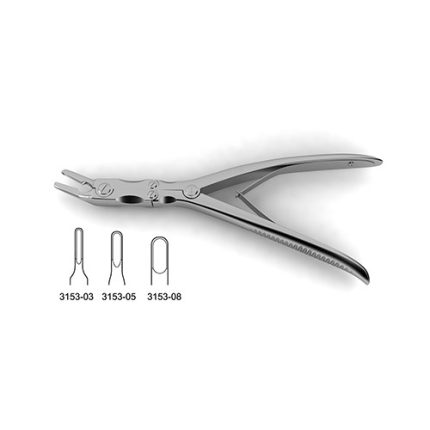 Leksell Bone Rongeur – Fully Curved