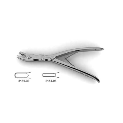 Leksell Bone Rongeur – Lightly Curved