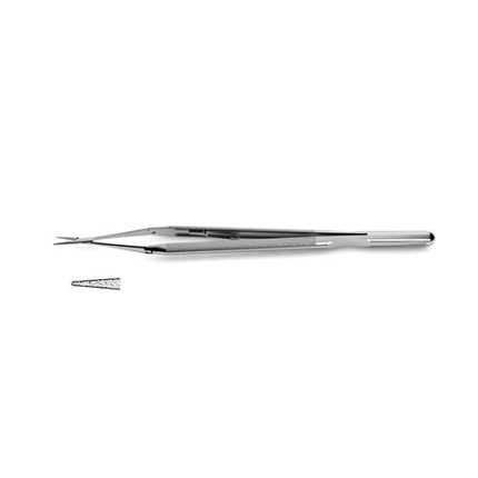 Double-Action Micro Needle Holder – Tungsten Carbide Dusted Jaw