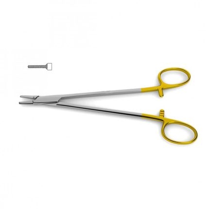 French Eye Needle Holder – Tungsten Carbide