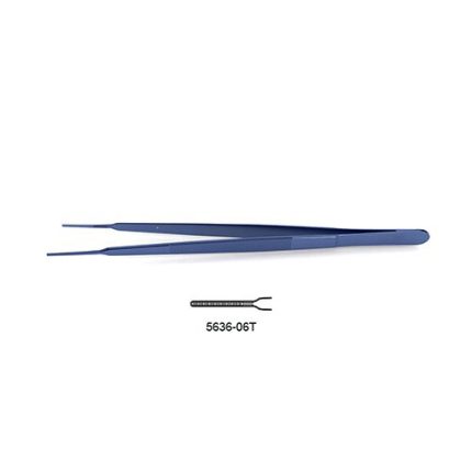 CV Elite – Titanium Gerald Debakey Forceps – 1.0 mm Straight Tip