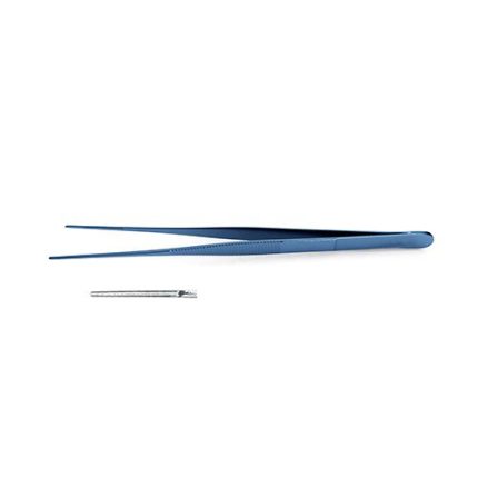 Titanium Debakey Vascular Tissue Forceps – Flat Handle