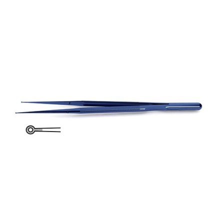 Titanium Dennis-Type Micro Ring Tip Forceps