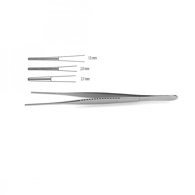 Needle Pulling Tissue Forceps - Tungsten Carbide