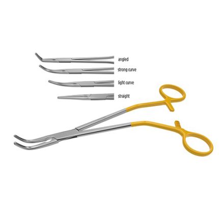 Zep-Type Atraumatic Hysterectomy Forceps – Offset